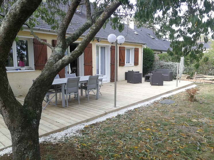 Renovation terrasse terminé